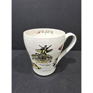 Anthropologie Linea Carta by Diva Pyari Coffee Mug I Love New York NYC Cup